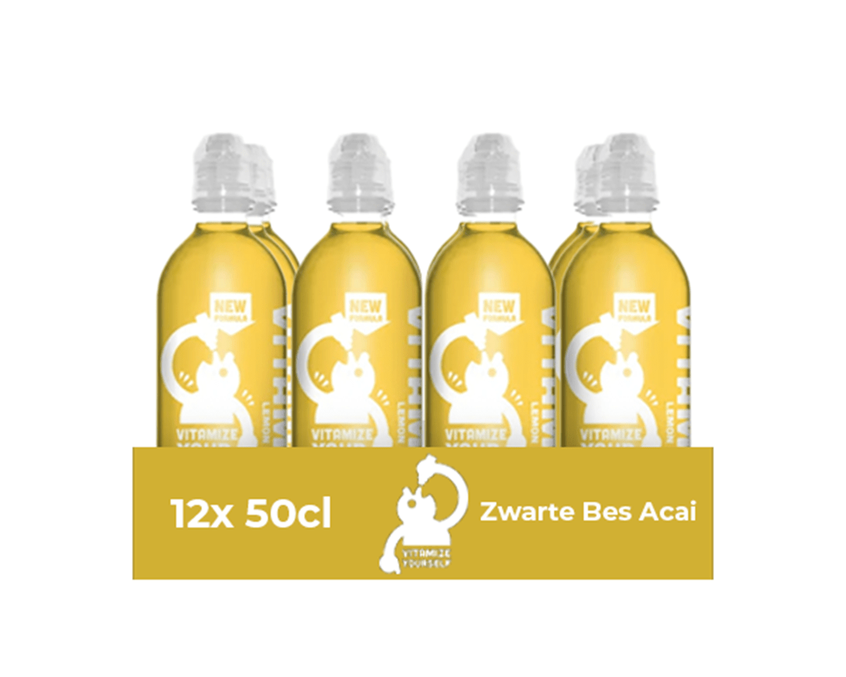 Vitamize focus blackcurrant acai pet (12x 500ml)