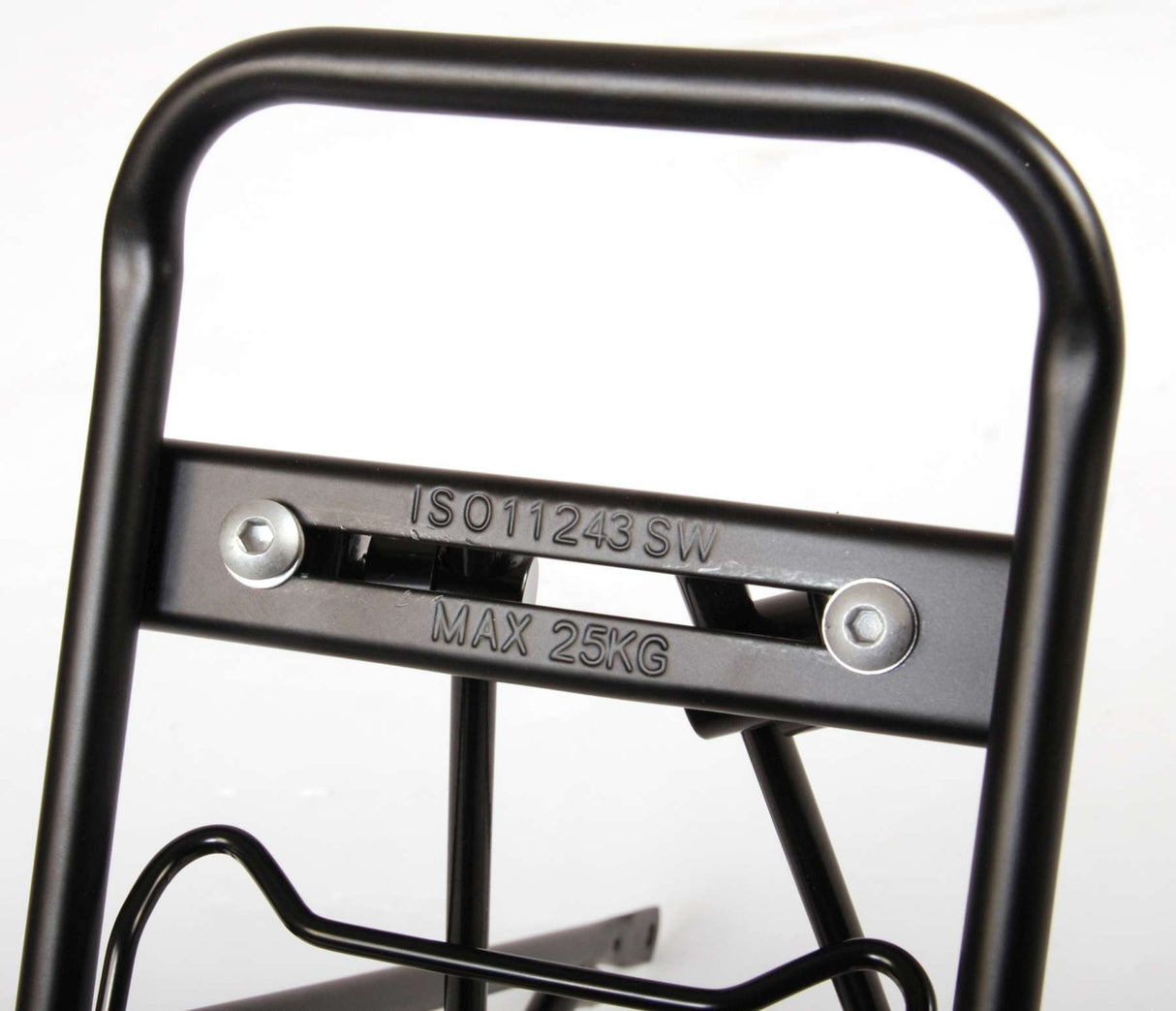 Volare luggage carrier for 24-inch bicycles - black