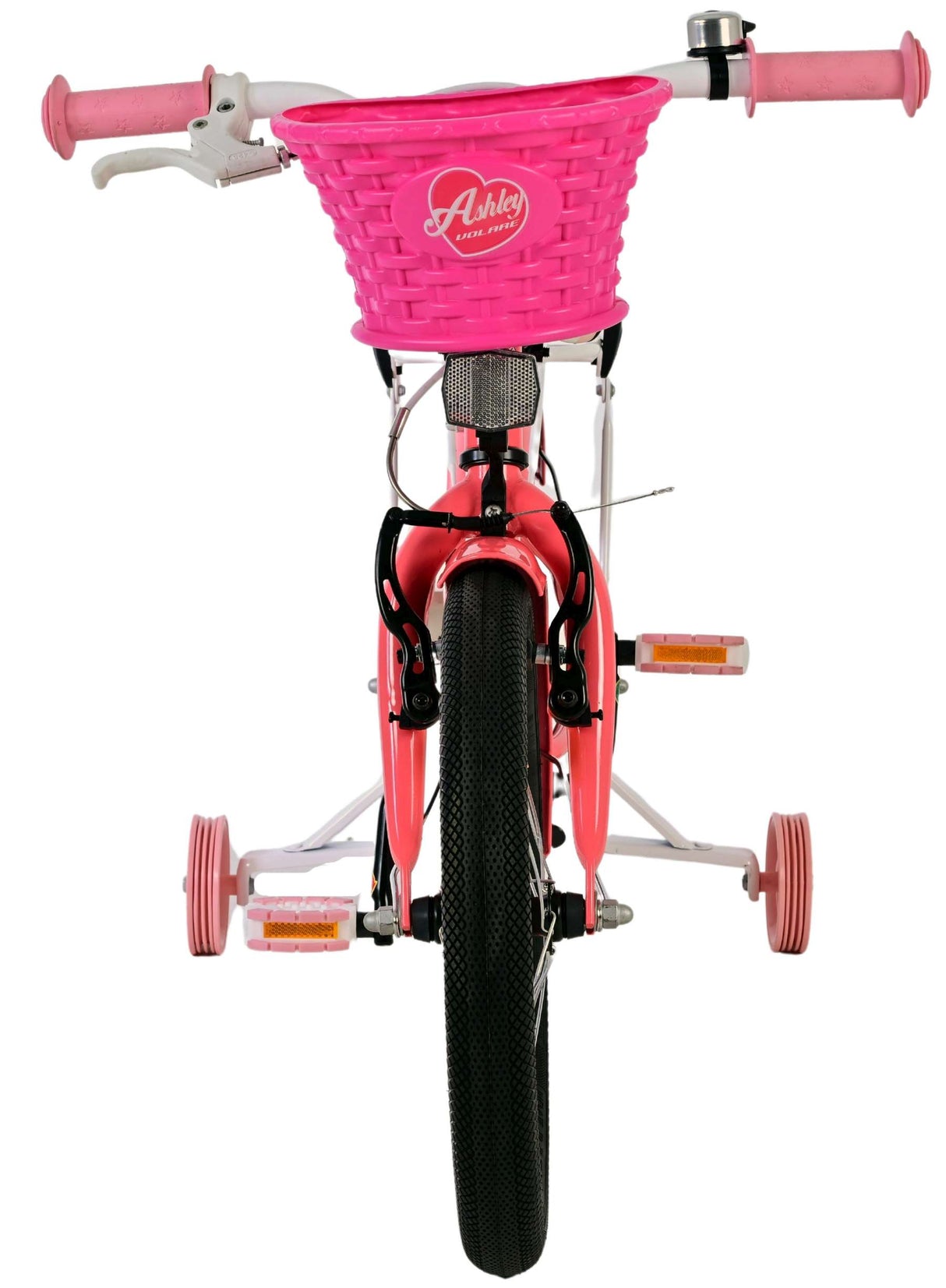 Volare Ashley children's bicycle - girls - 16 inch - pink red