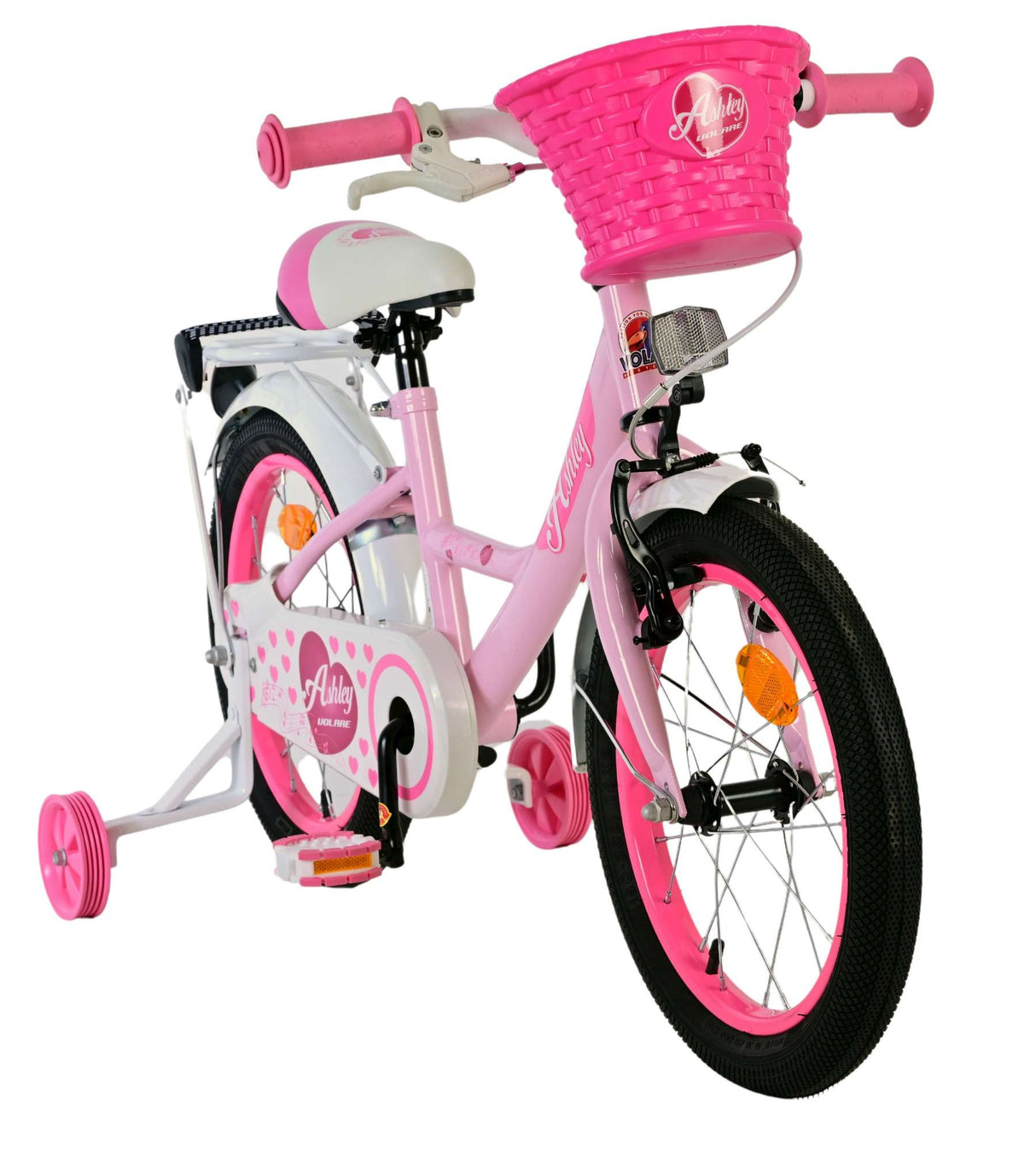 Volare Ashley children's bicycle - girls - 16 inch - pink
