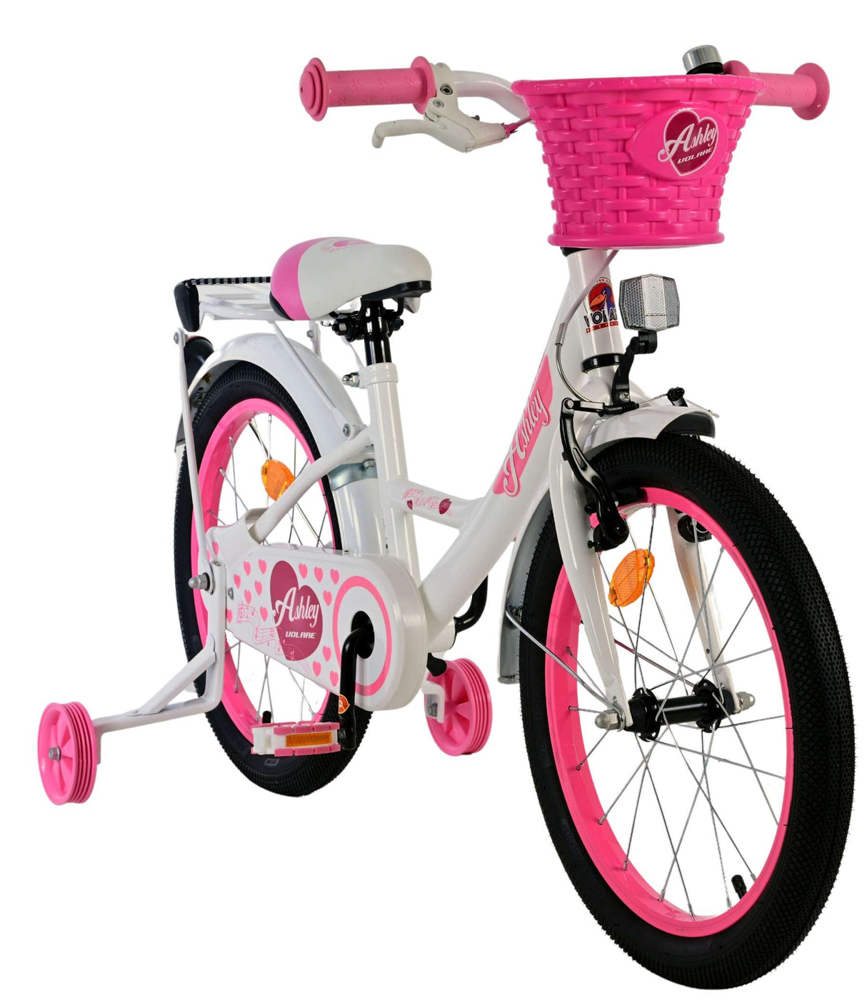 Volare Ashley children's bicycle - girls - 18 inch - white
