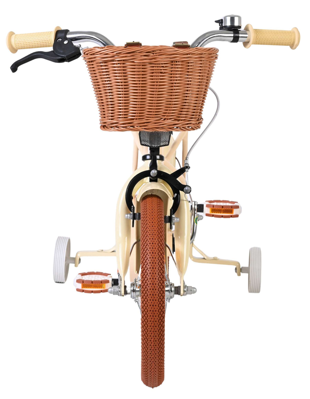 Volare Ashley Kanner Vëlo - Meedercher - 14 Zoll - Crème