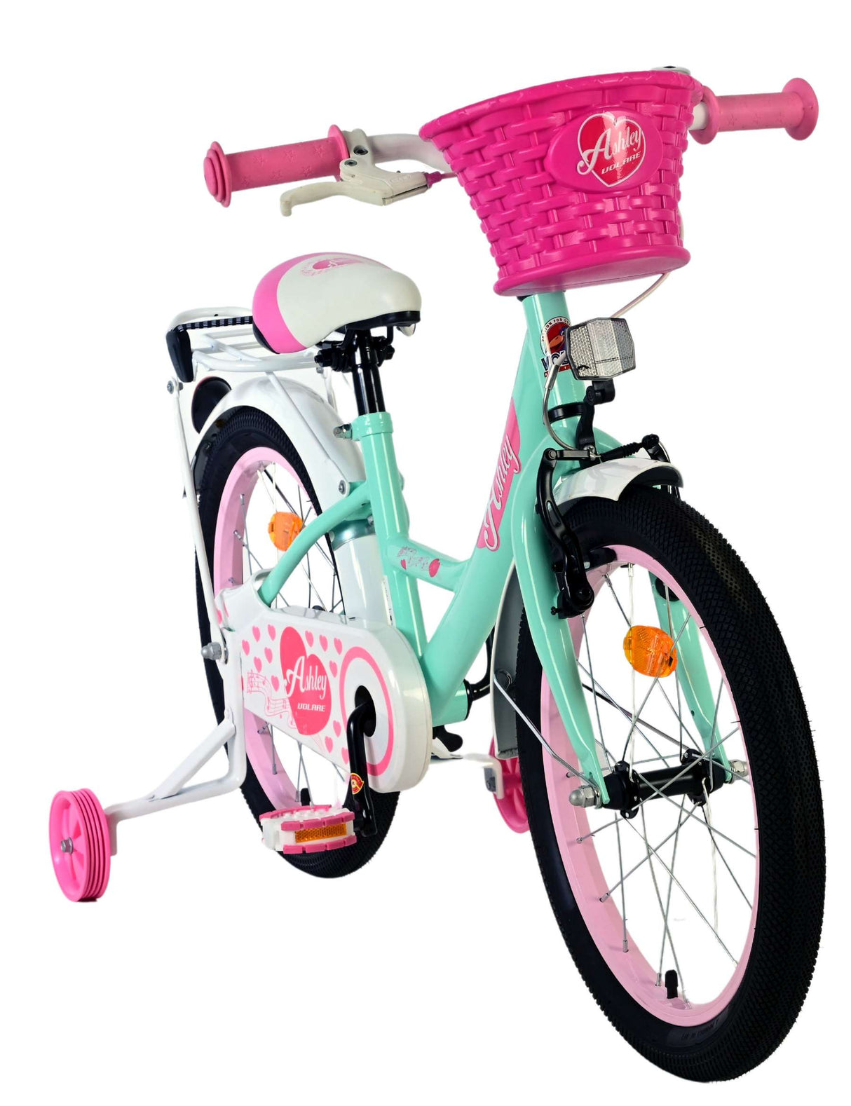 Volare Ashley children's bicycle - girls - 18 inch - green