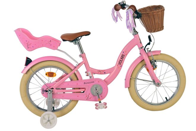 Volare Blossom children's bicycle - girls - 16 inch - pink