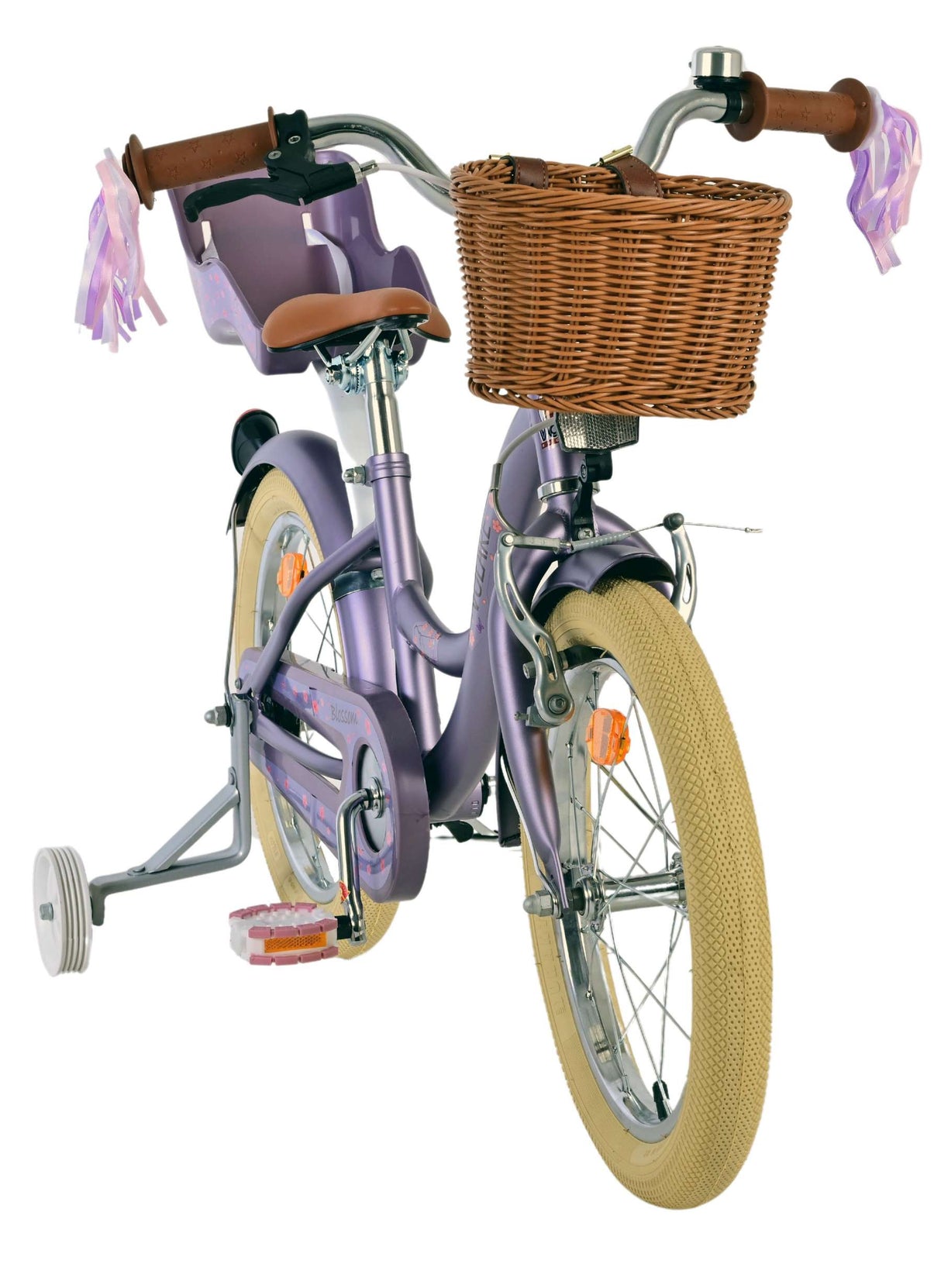 Volare blossom kinderfiets - meisjes - 16 inch - paars