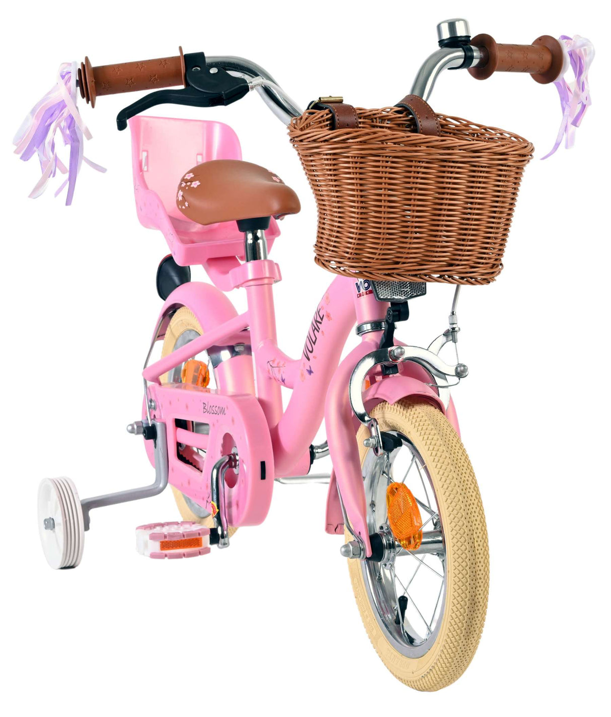 Volare blossom kinderfiets - meisjes - 12 inch - roze