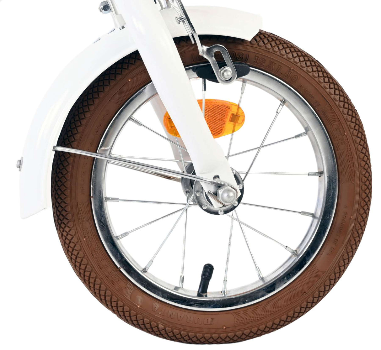 Volare blossom kinderfiets - meisjes - 12 inch - wit