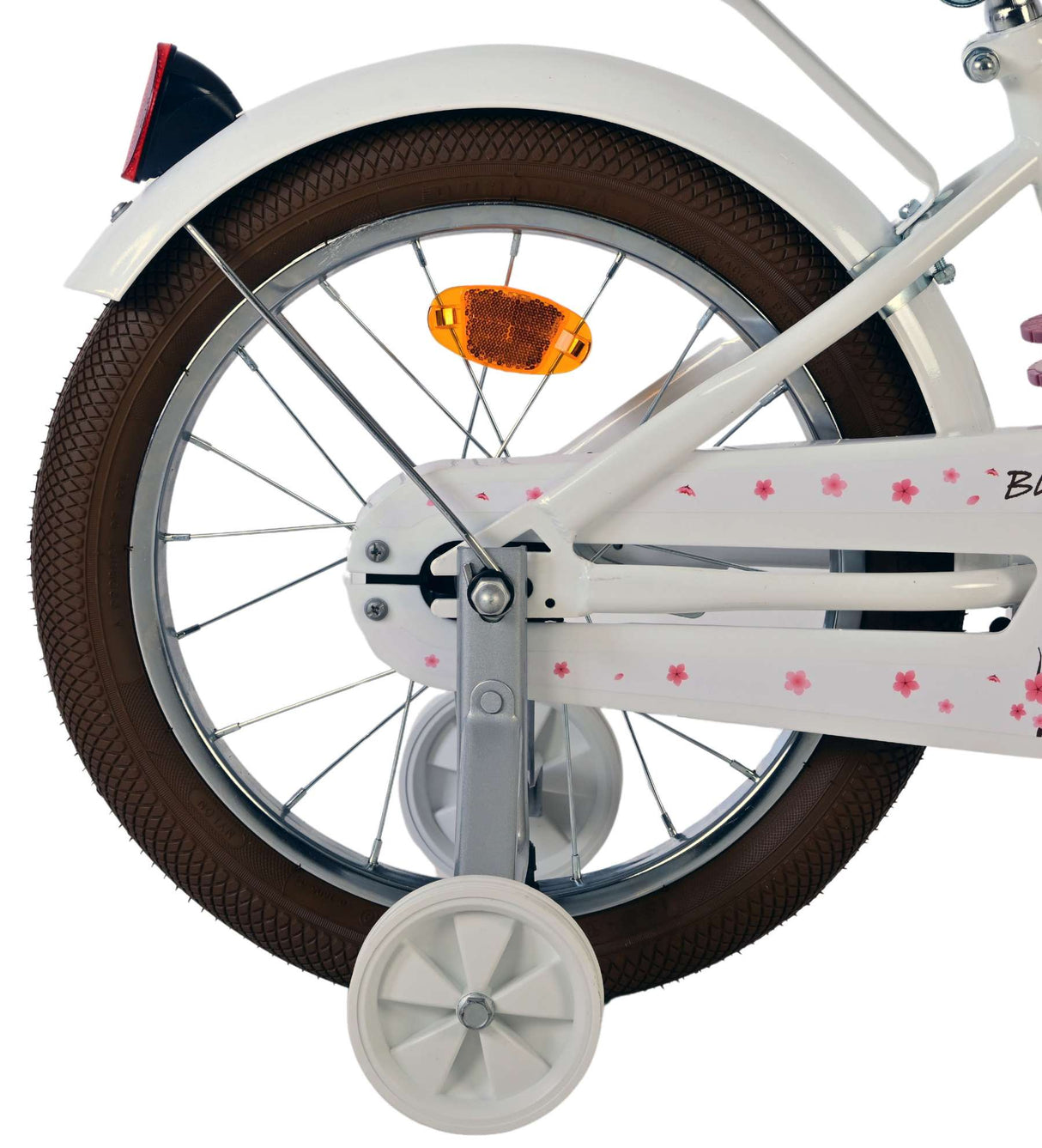 Volare Blossom children's bicycle - girls - 16 inch - white