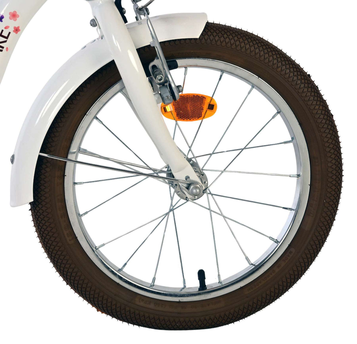 Volare Blossom children's bicycle - girls - 16 inch - white