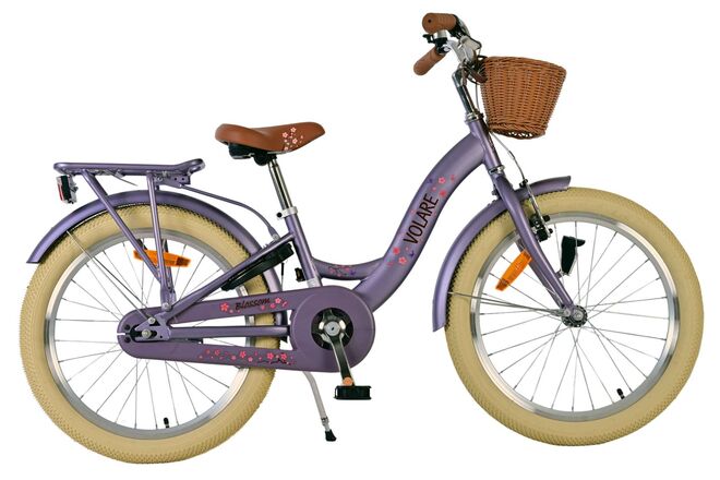 Volare blossom children's bicycle - girls - 20 inches - purple