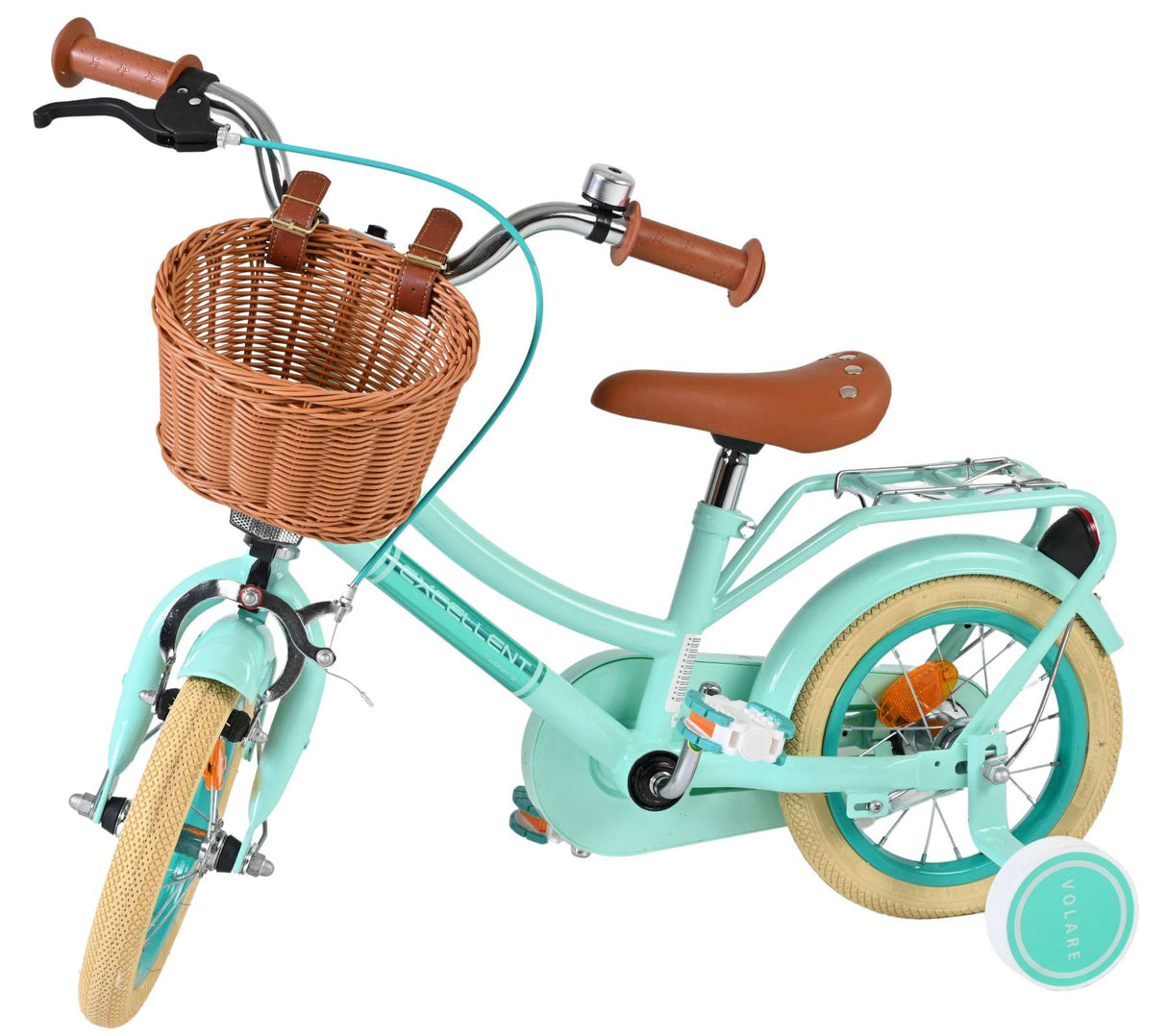Volare excellent children's bicycle - girls - 12 inches - green