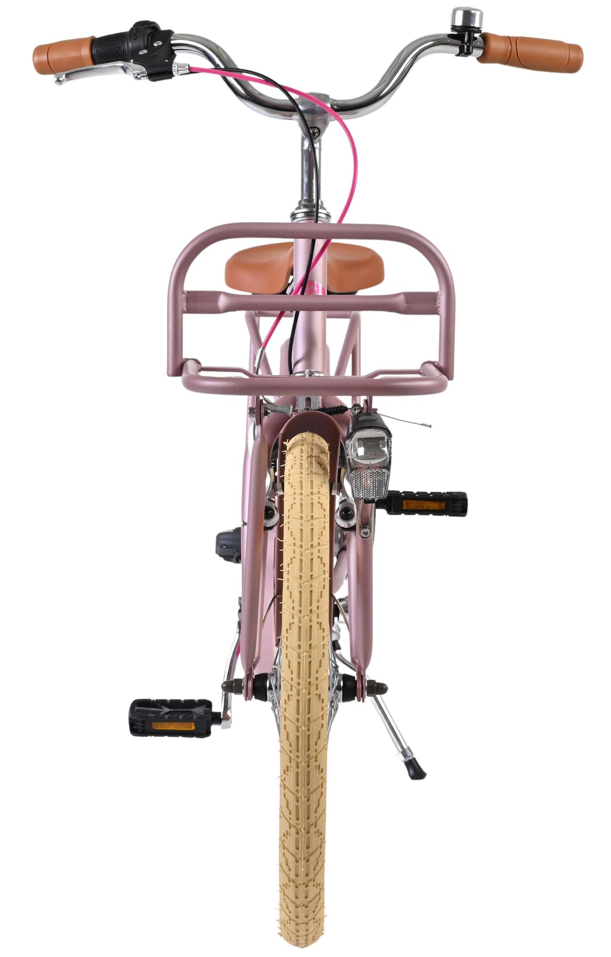 Volare excellent kinderfiets - meisjes - 20 inch - mat roze - 3 versnellingen