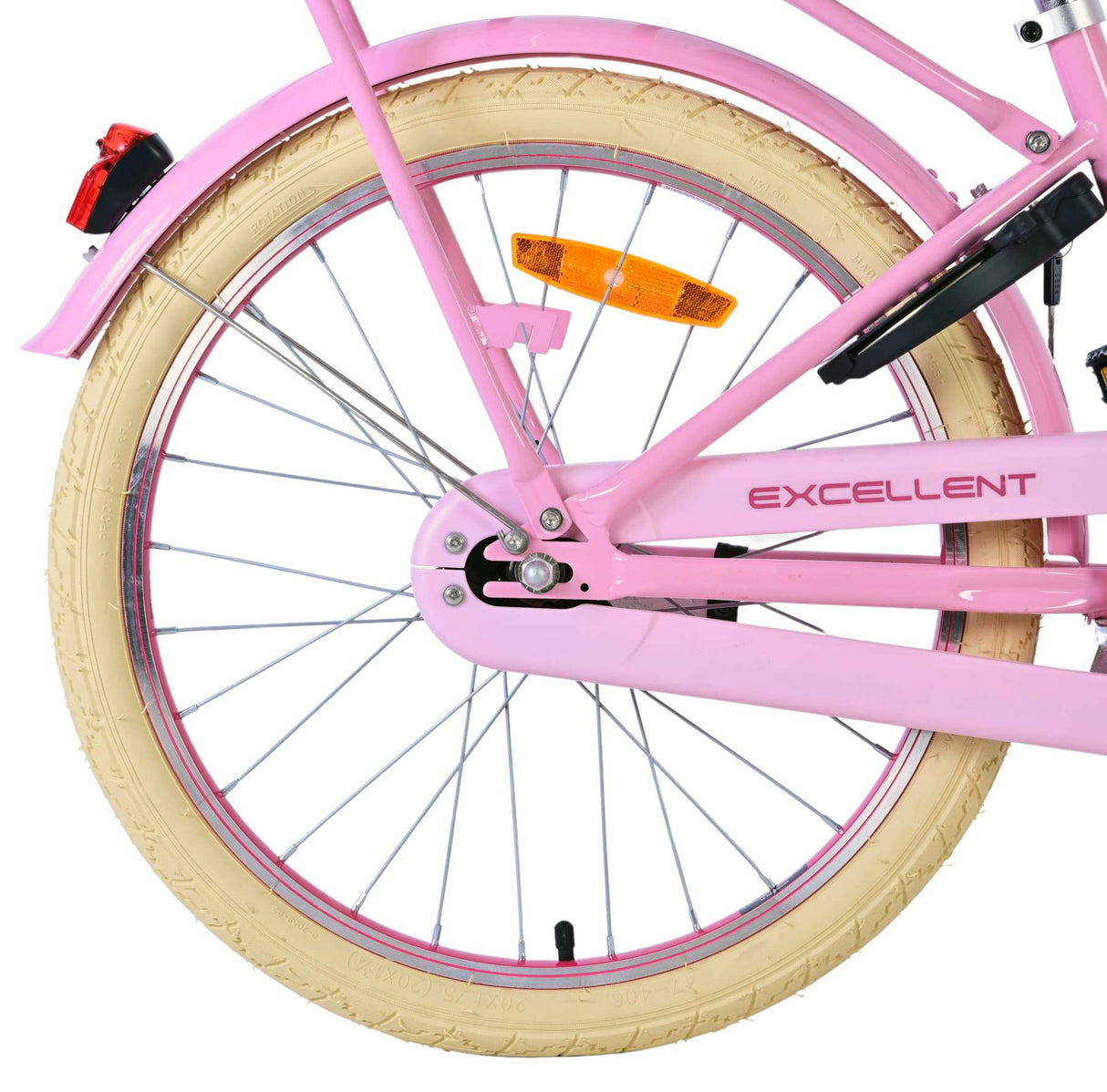 Volare excellent children's bicycle - girls - 20 inch - pink - 3 gears