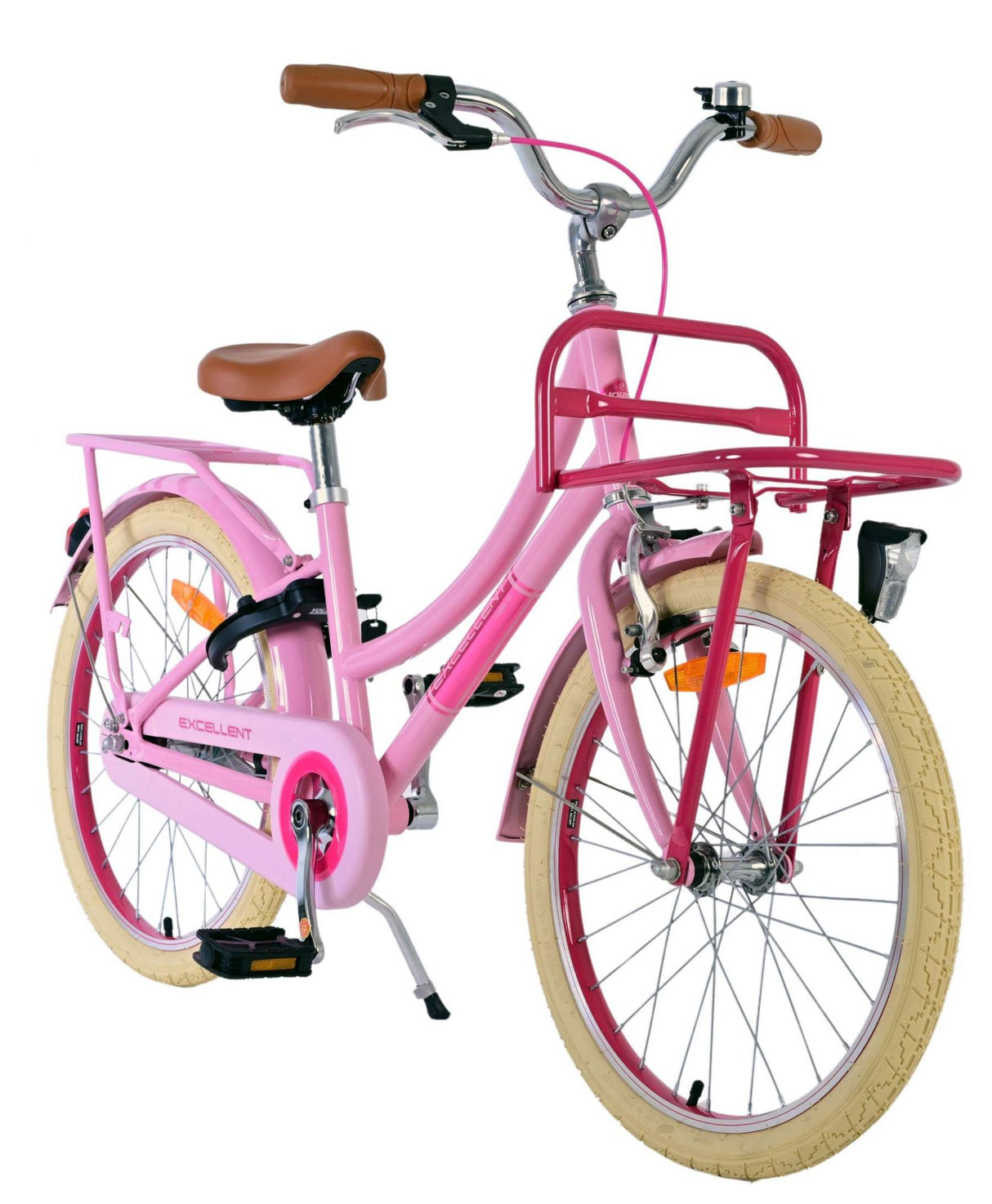 Volare excellent children's bicycle - girls - 20 inch - pink - 3 gears