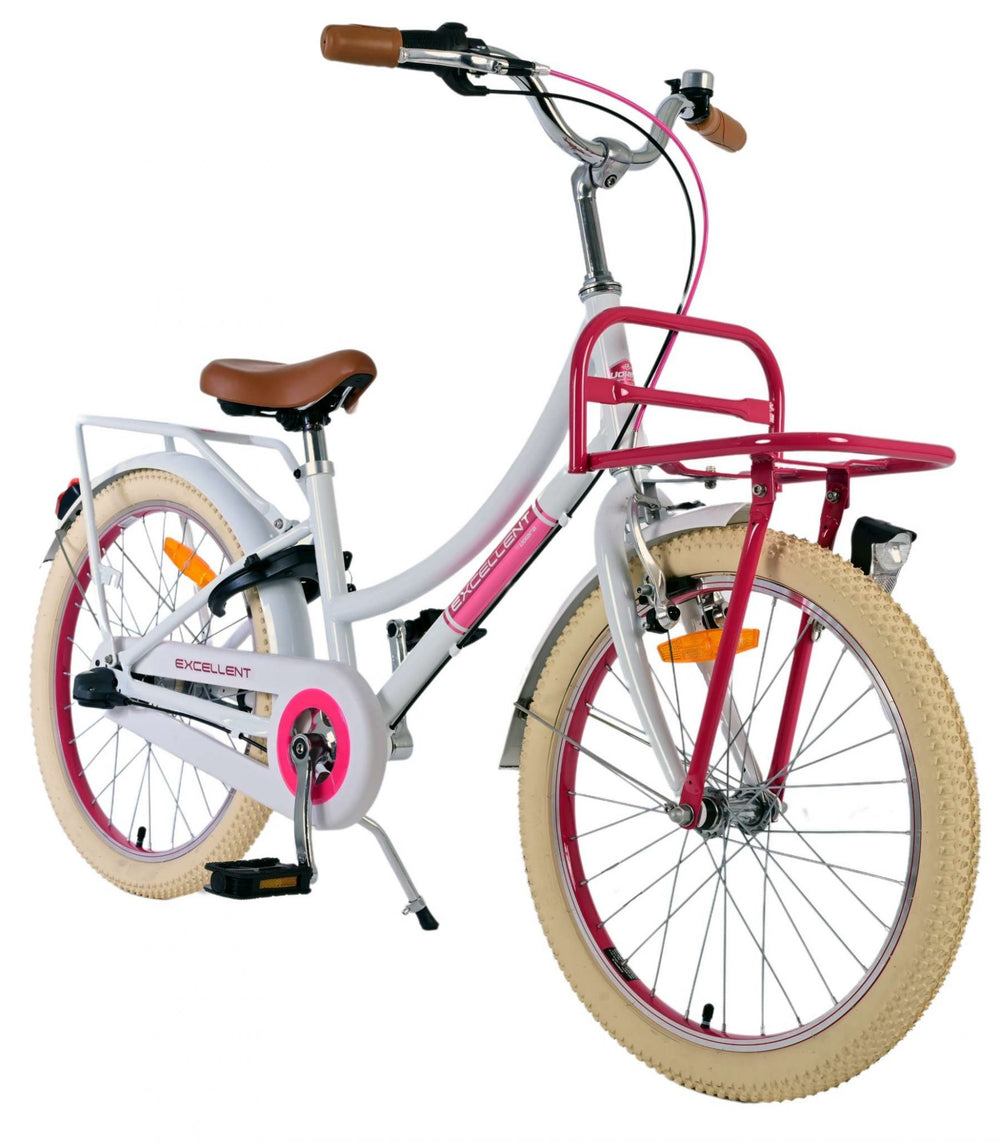Volare Volare Children's Bicycle Girls 20 inch White 3 gears