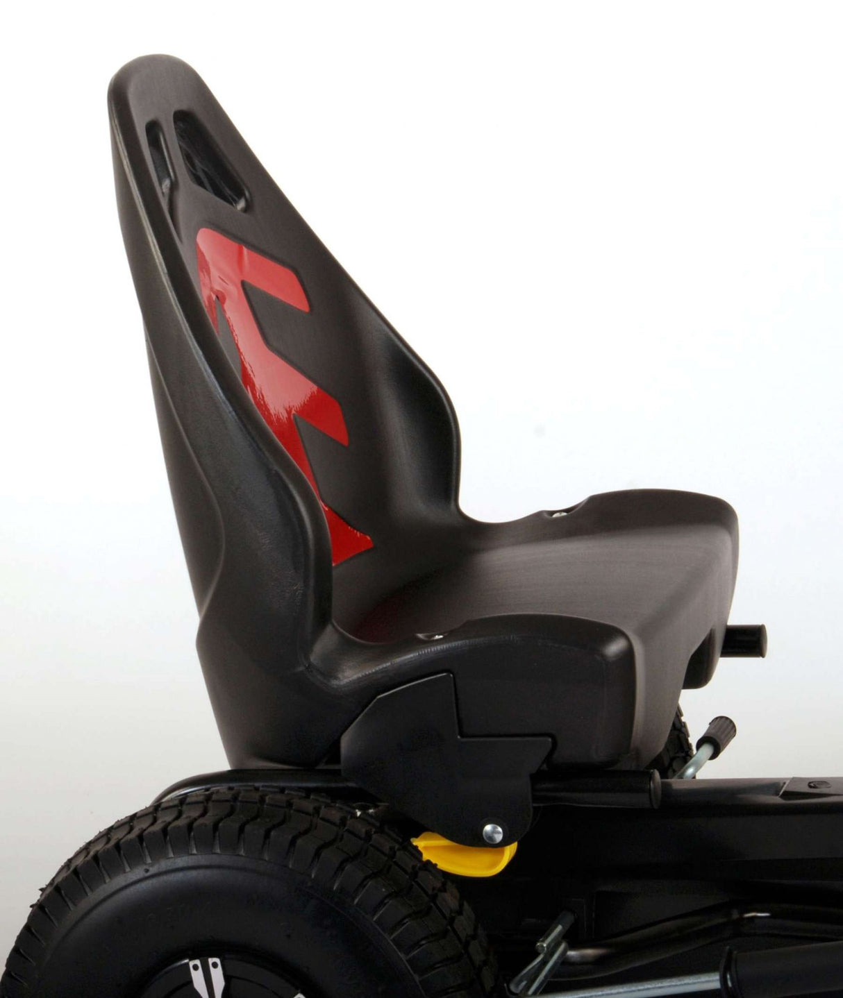 Volare Go Kart Racing Car Boys Large Pneumatic Tires Black