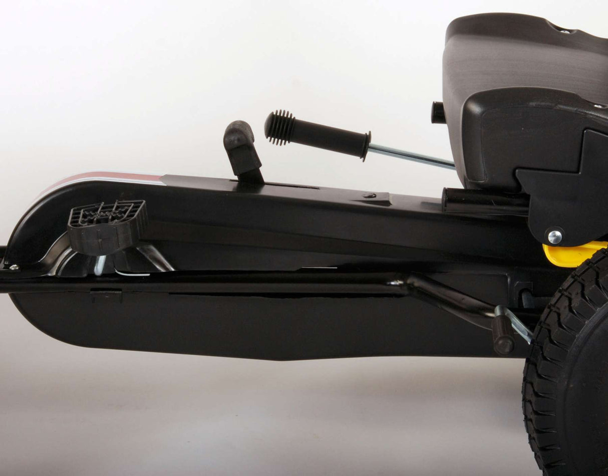 Volare Go Kart Racing Car Boys Large Pneumatic Tires Black