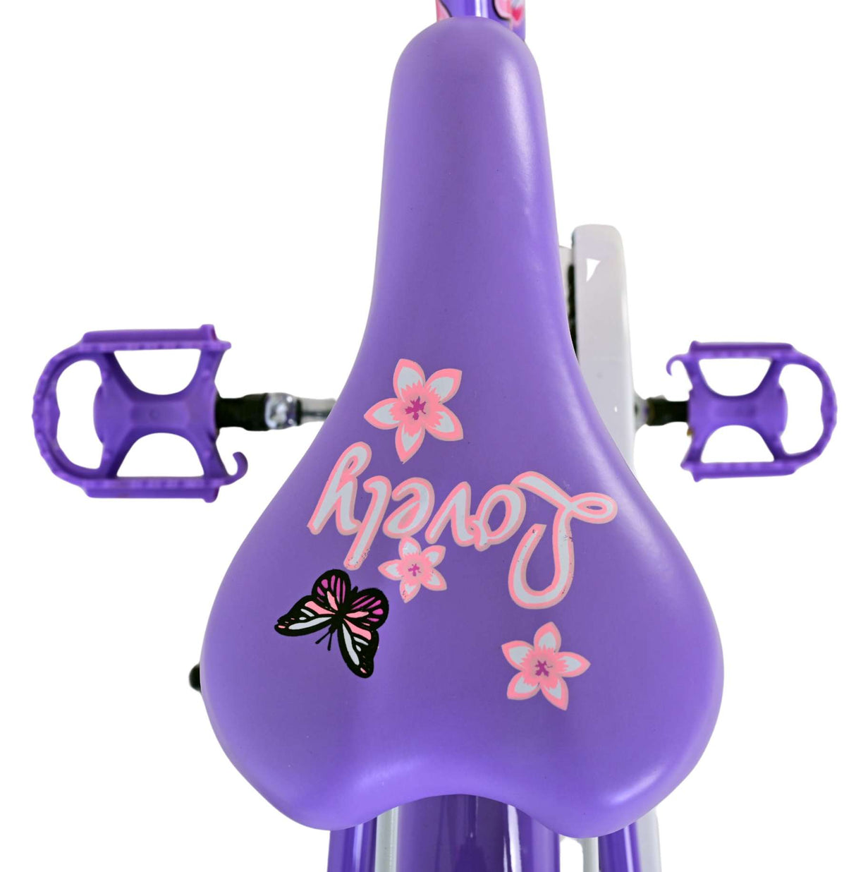 Volare lovely children's bicycle - girls - 20 inch - purple - 3 gears