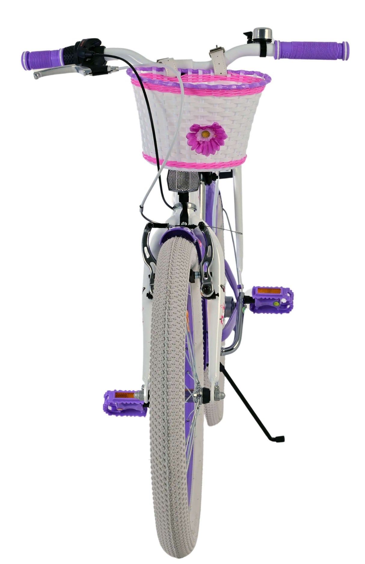 Volare lovely children's bicycle - girls - 20 inch - purple - 3 gears