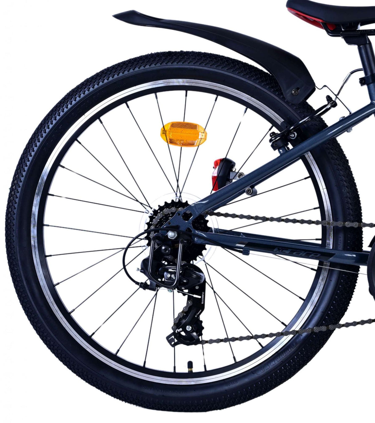 Volare XC Race Children's Bicycle - 24 Inch - 21 Speed - Red Grey