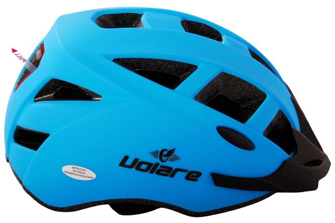 Volare Unisex Bicycle Helmet - 54-58cm - Blue