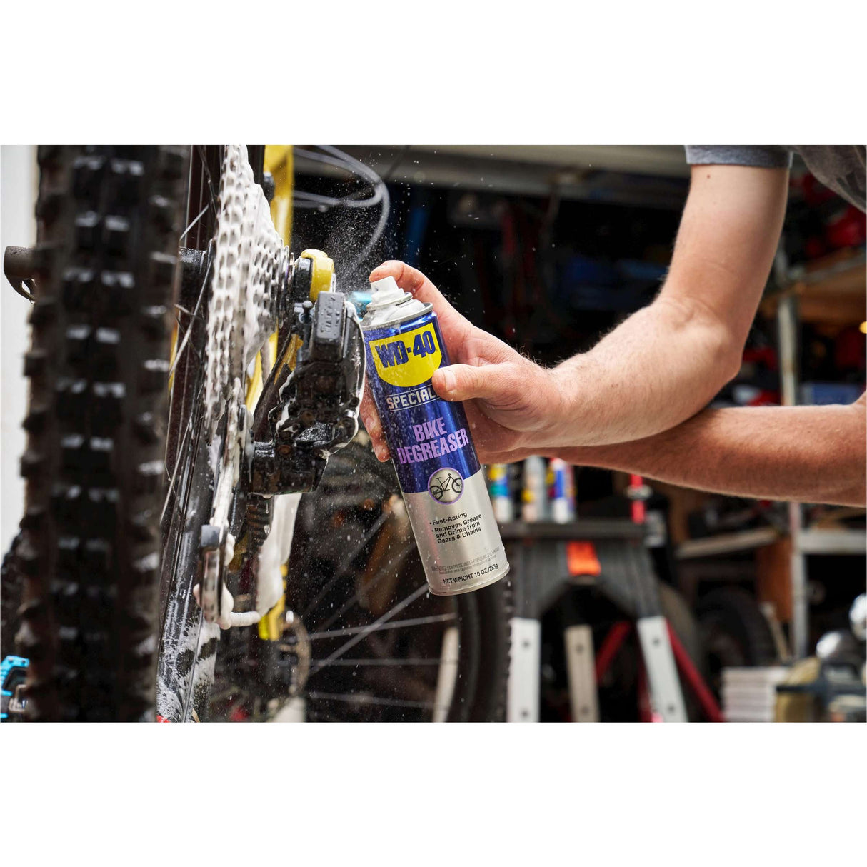 Desgracidez de bicicleta especializada WD40 500 ml