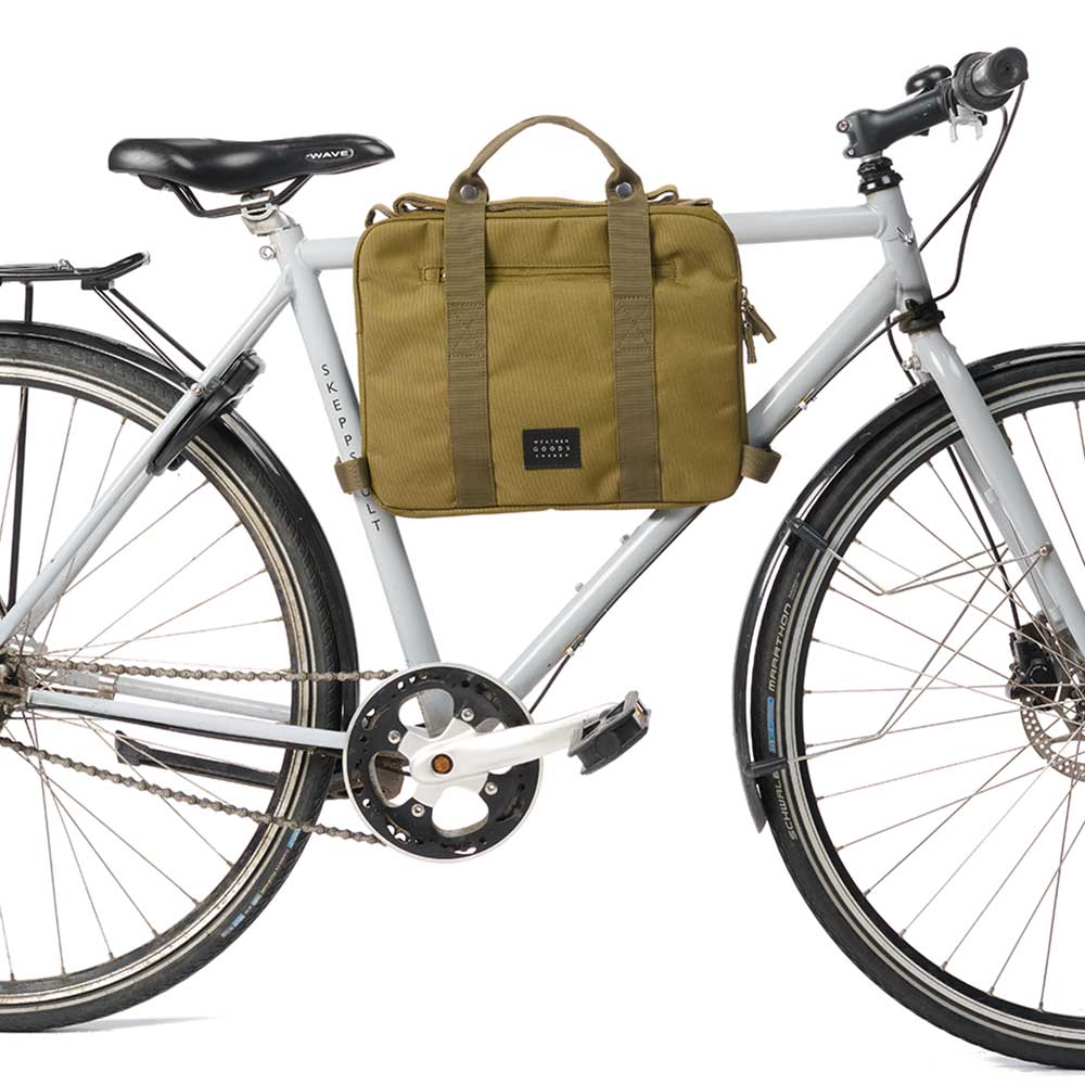 Weathergoods sweden bag city framebag olive