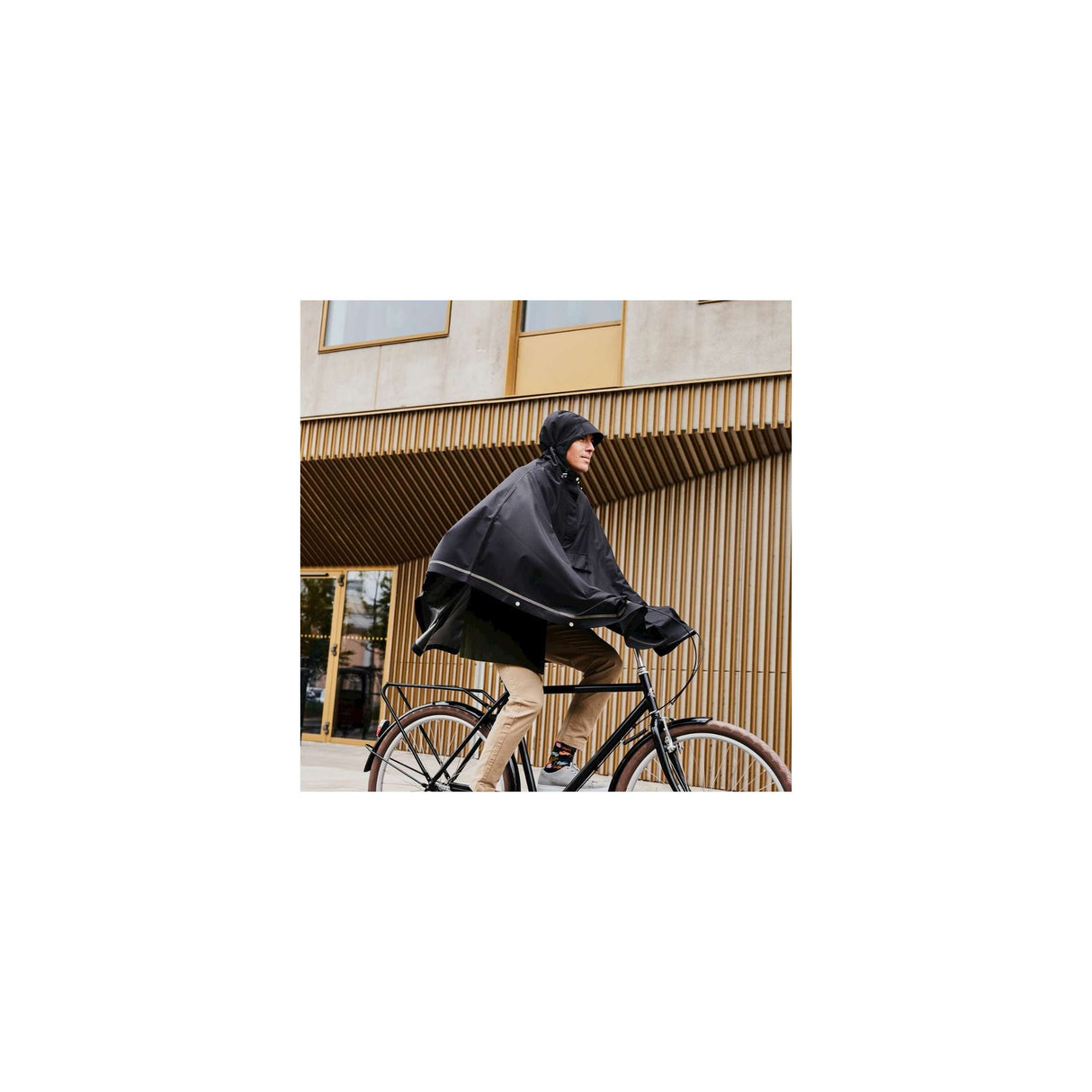 Weathergoods Suecia Poncho Imbris Black S M