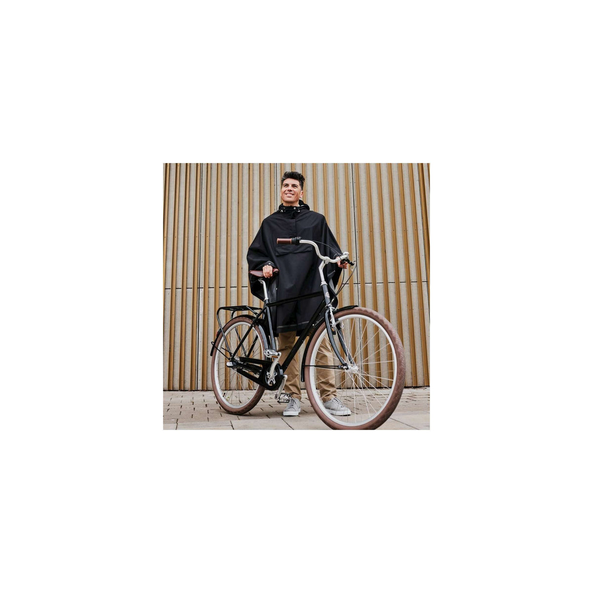 Weathergoods Suecia Poncho Imbris Black S M