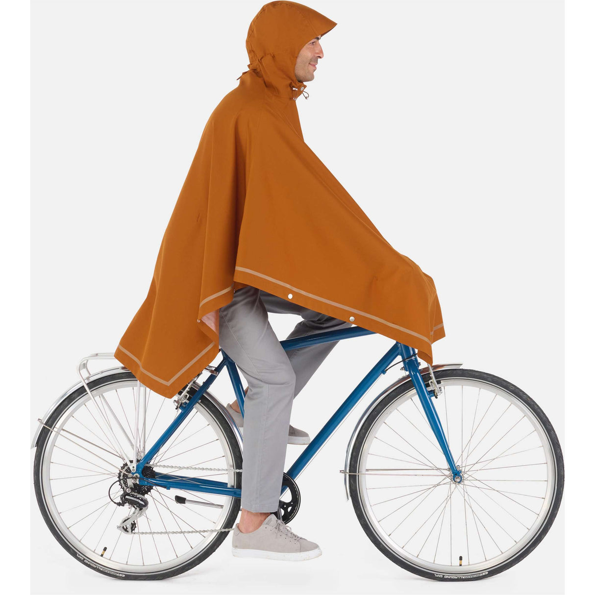 Weathergoods na Sualainne Poncho Imbris Copper s m