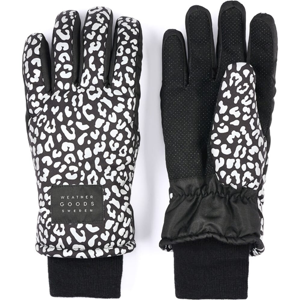 WEATHERGOODS SWEDEN REFL. Gloves Luna Leopard M