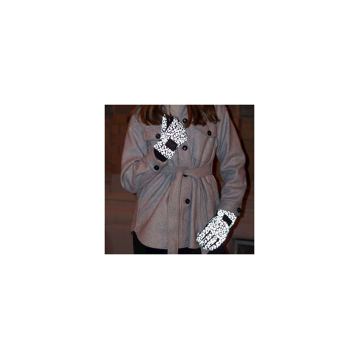 Weathergoods sweden refl. handschoenen luna leopard m