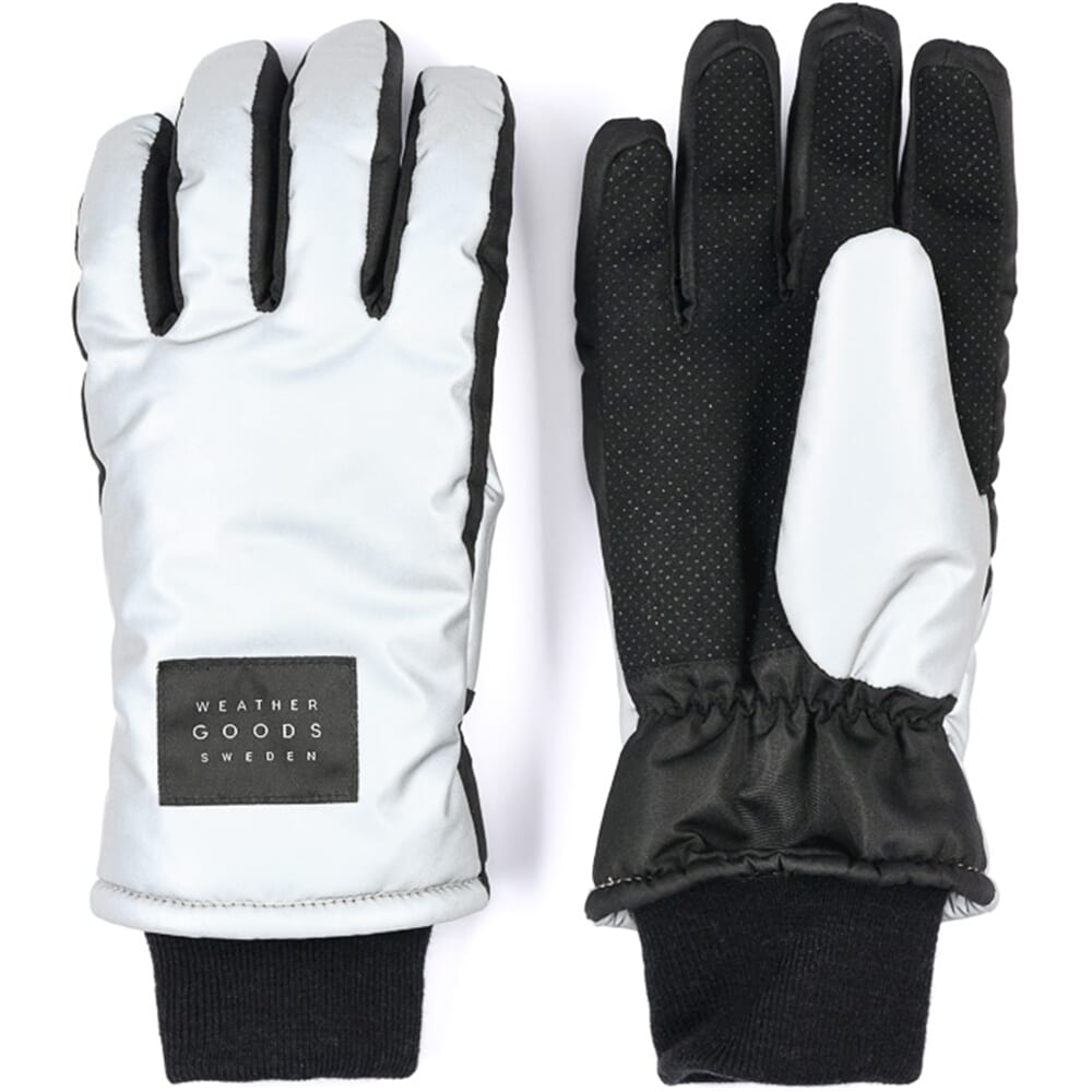 Weathergoods sweden refl. gloves luna silver s