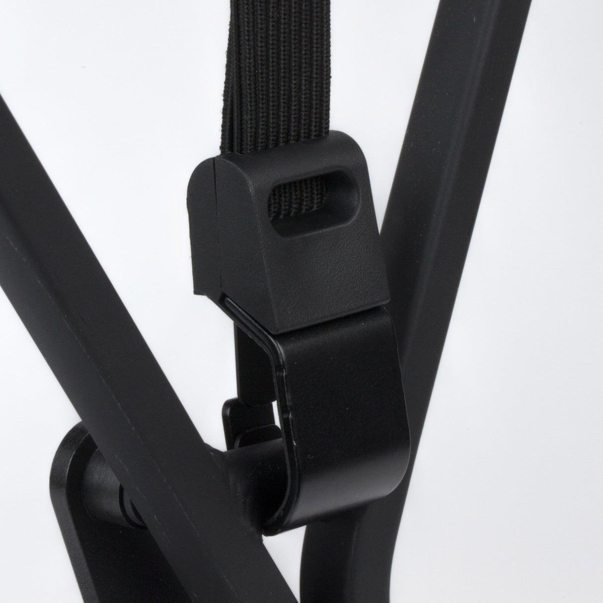 BURANK SUV Safety Binder de 24 mm con gancho de acero negro plateado negro