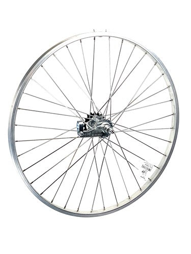 Roue arrière Roland 26x1,75 moyeu de frein imitation argent