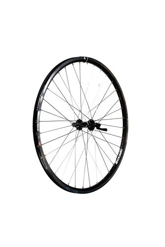 Front wheel 26x1.75 black zac2000 deore dropout rim brake