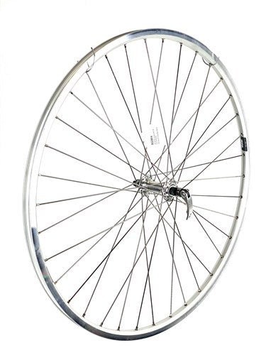 Front wheel 28 inch 622 silver zac19 dropout rim brake