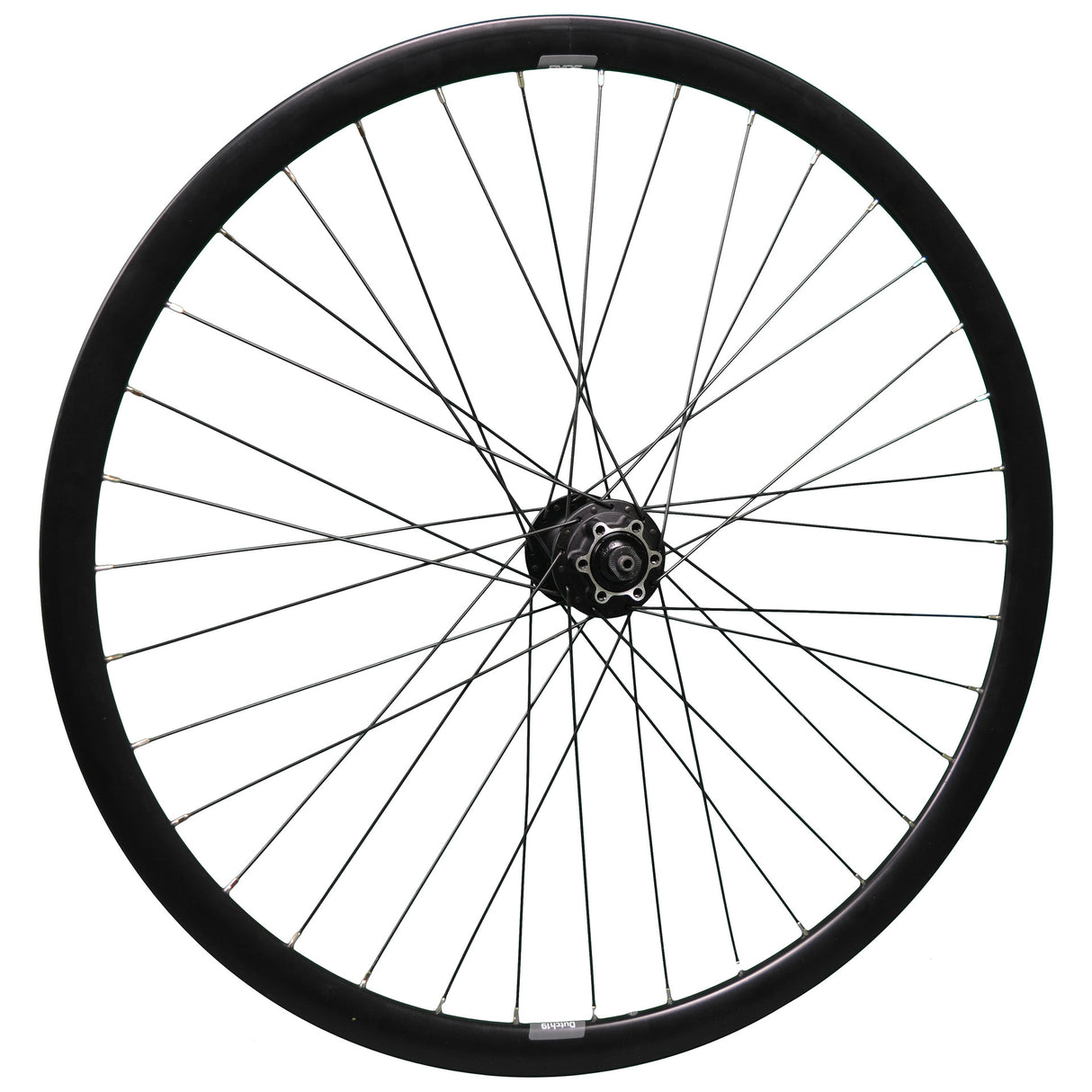 Qibbel forhjul 28 DISC 475 HUB SOM SOGNAGE HOLCH 19 RIM 36G SORT
