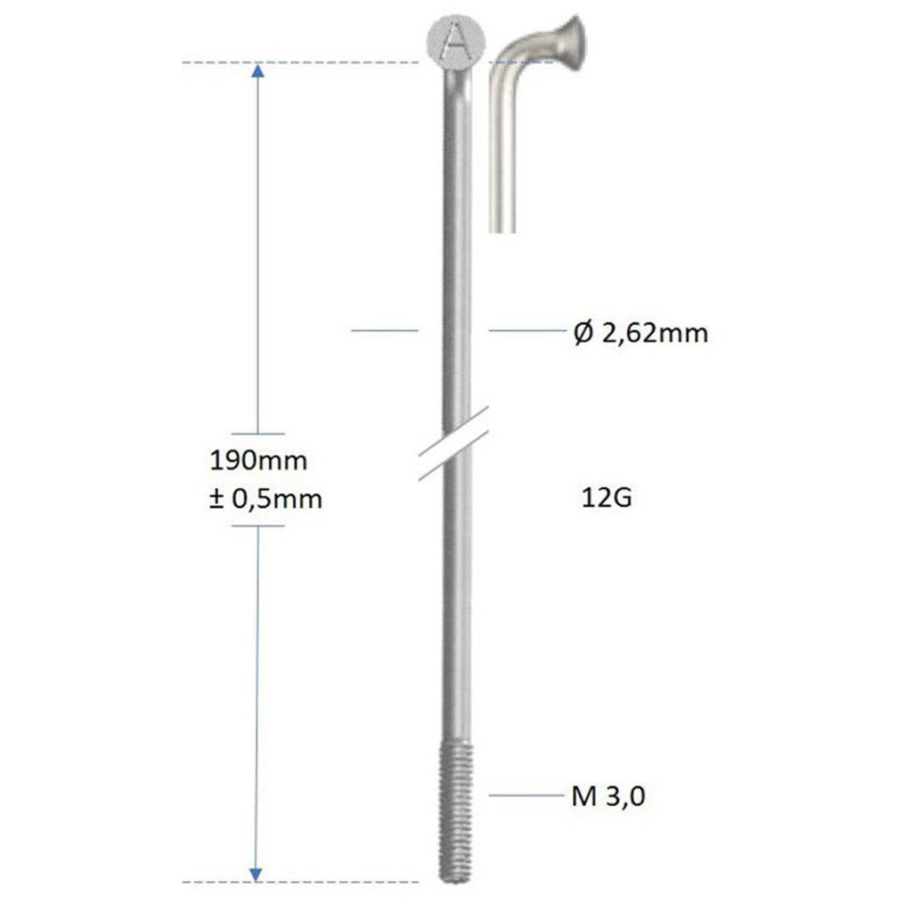 Alpina Spaak Zink 12-210 sem Nippel (144st)