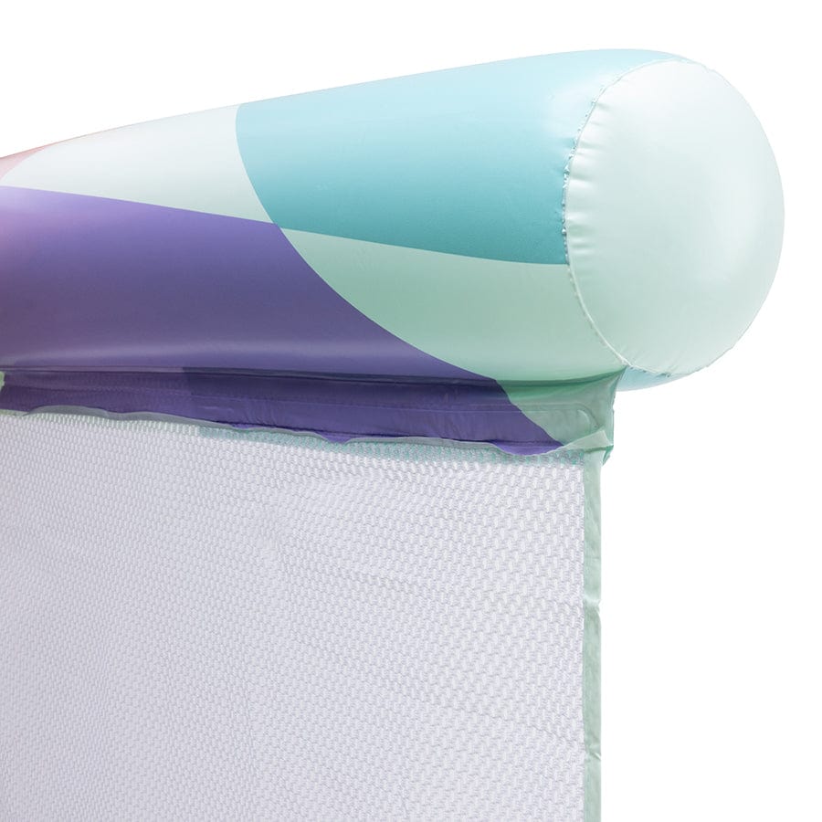 Color blocking | multicolored water hammock