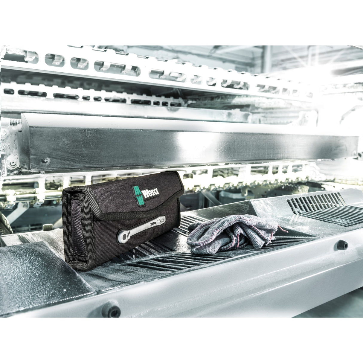 Wera 8100 SA 8 Zyklop Metal Ratchet Set, Switch Lever 1 4