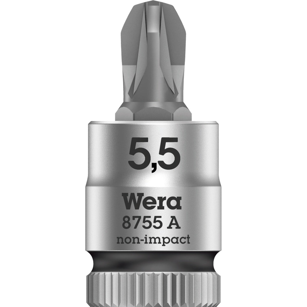 Wera 8700 A FL Zyklop Slotted Screw Bit Socket with 1 4 -aa