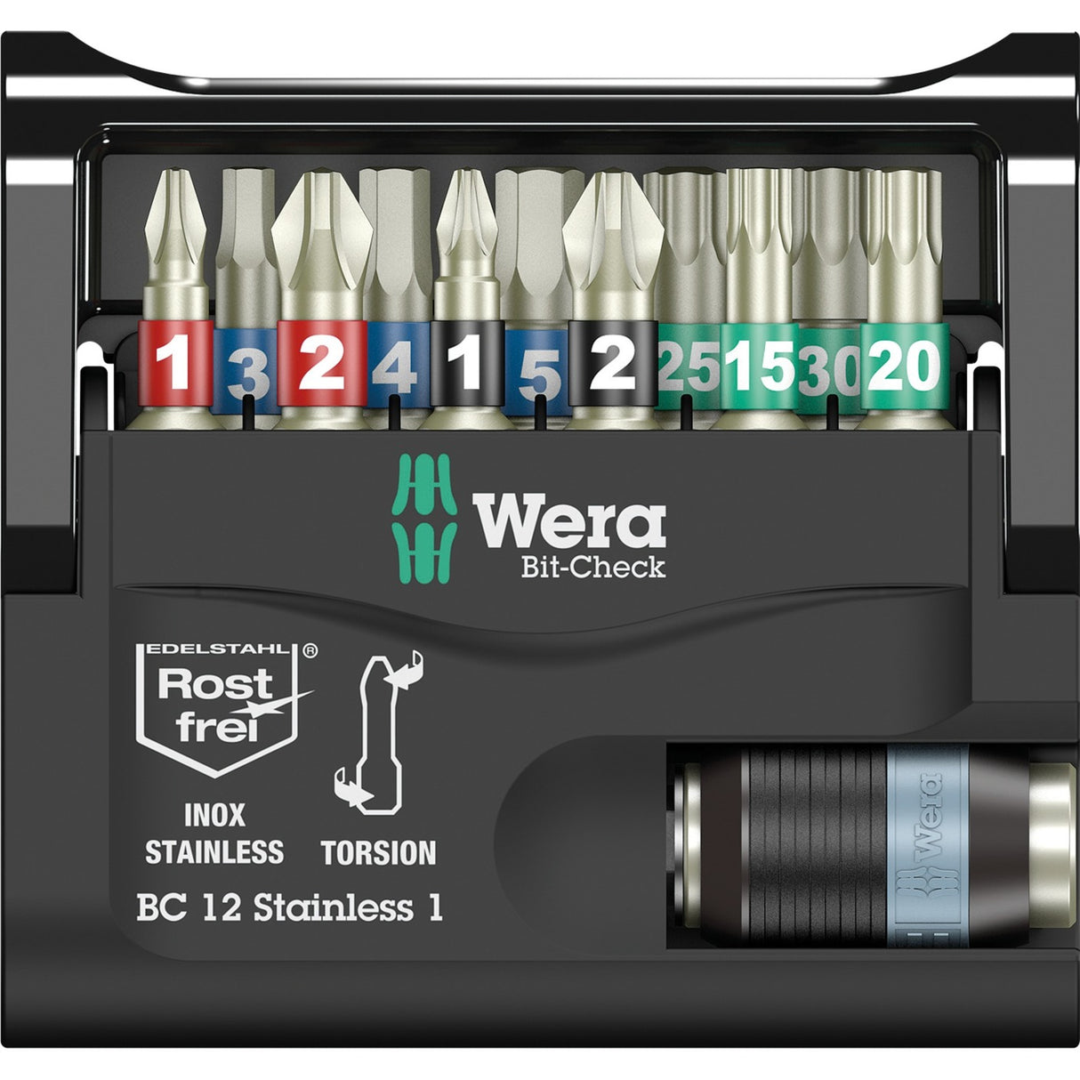 Wera Bit-Check 12 Edelstahl 1