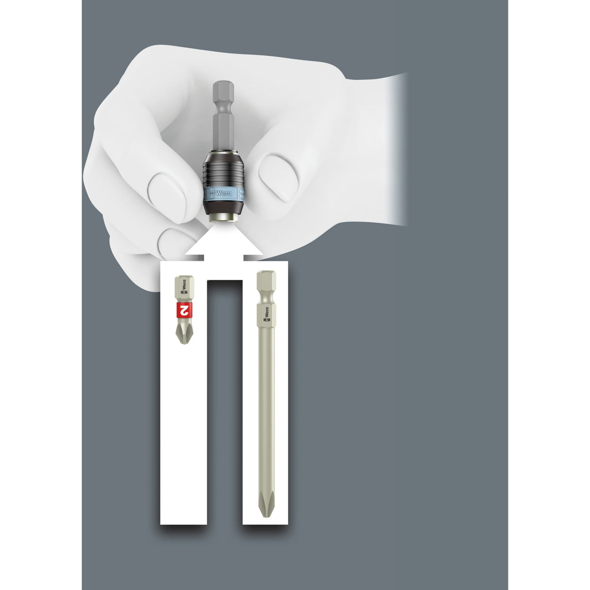 Wera Bit-Check 12 Edelstahl 1