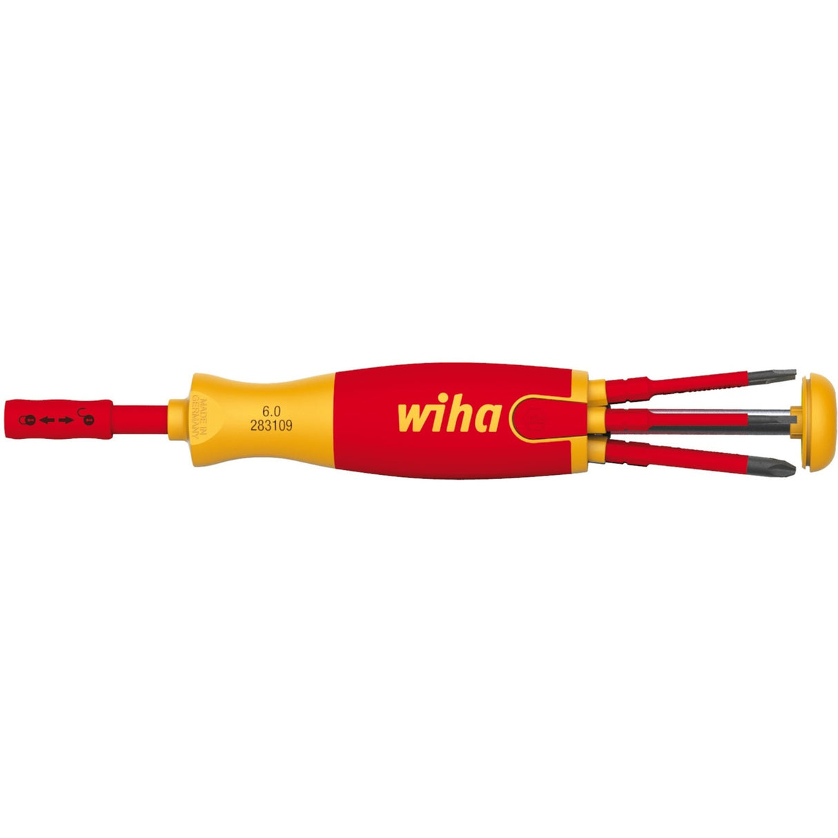 Wiha screwdriver with bit warehouse Liftup Electric