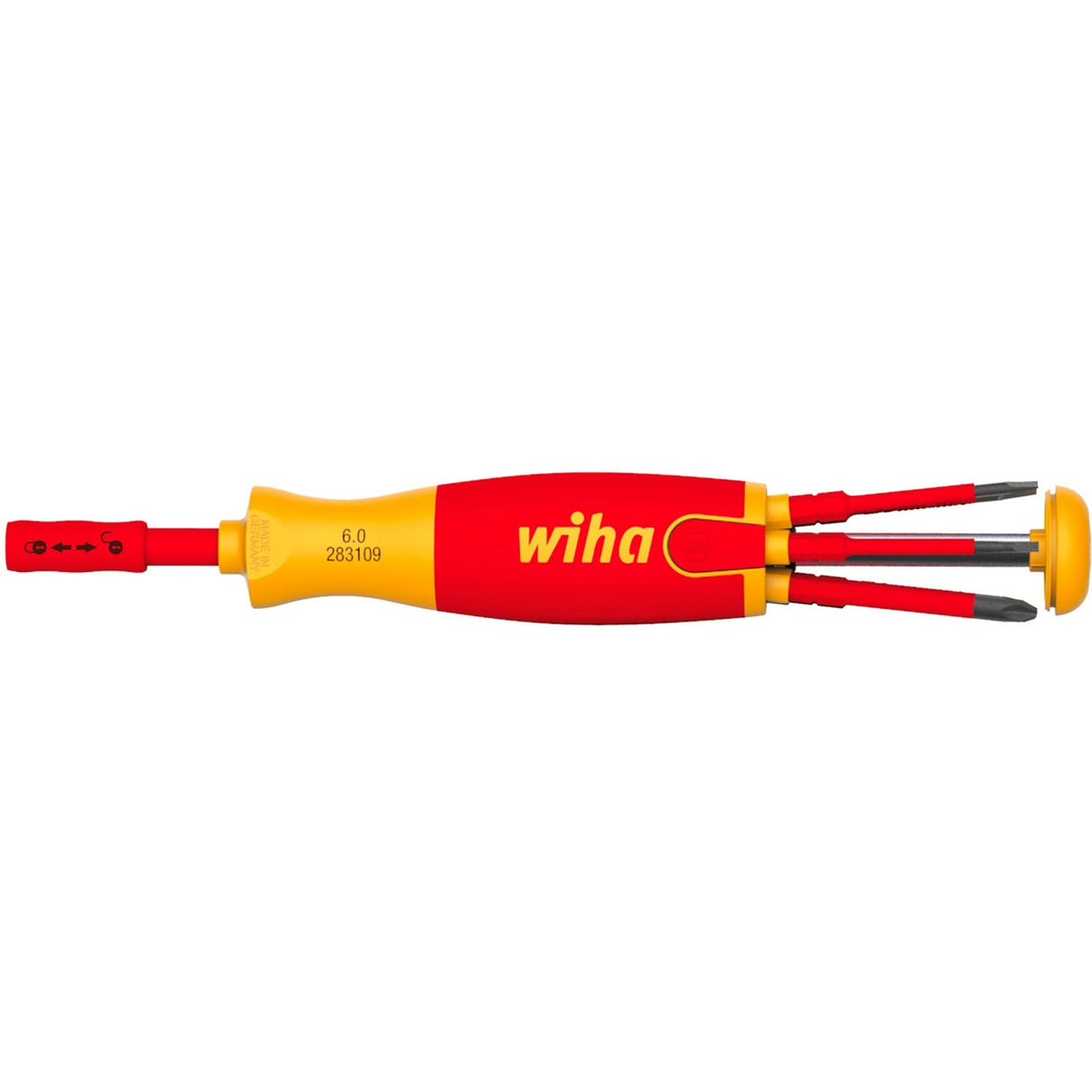 Wiha screwdriver with bit warehouse Liftup Electric