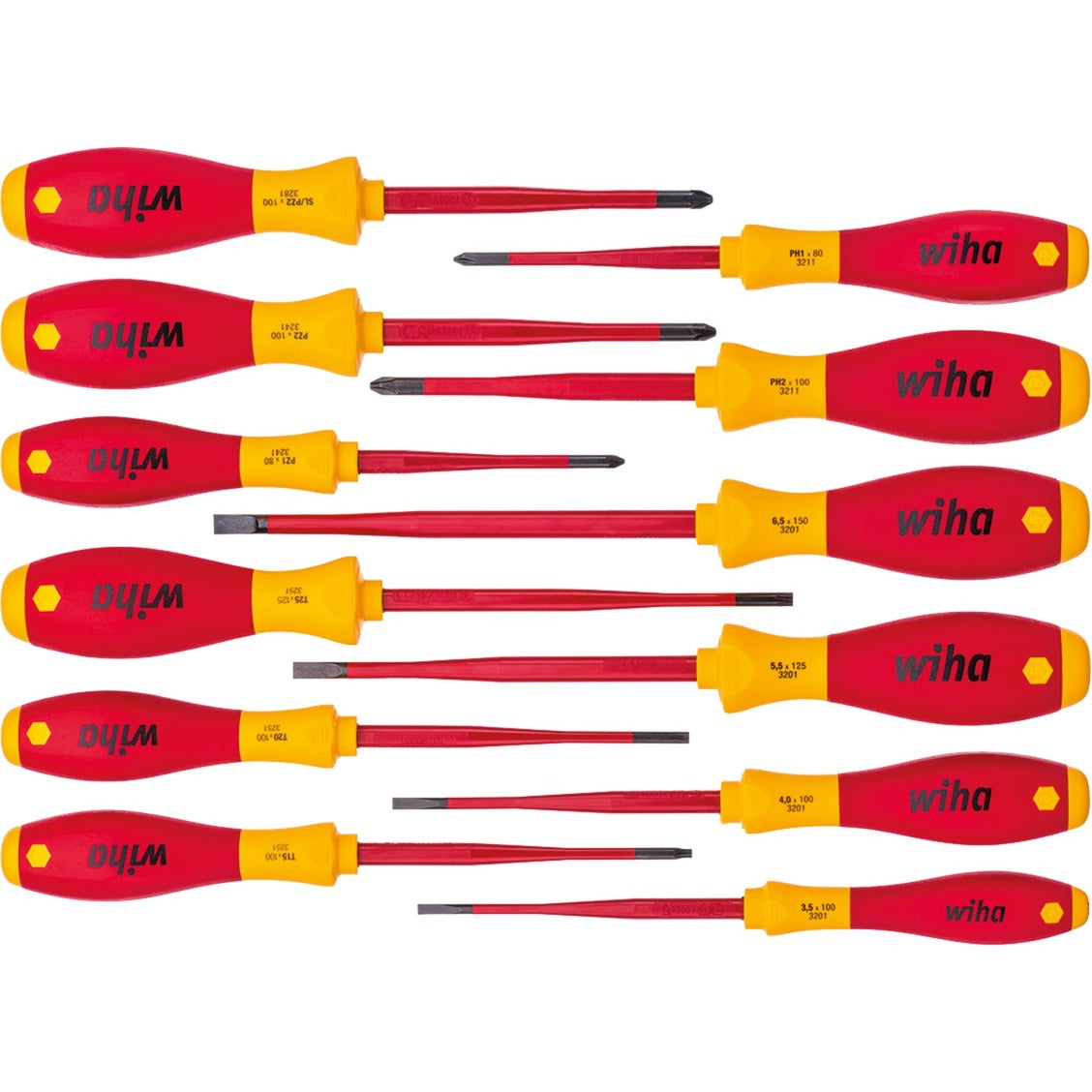 Wiha SoftFinish electric slimFix screwdriver set