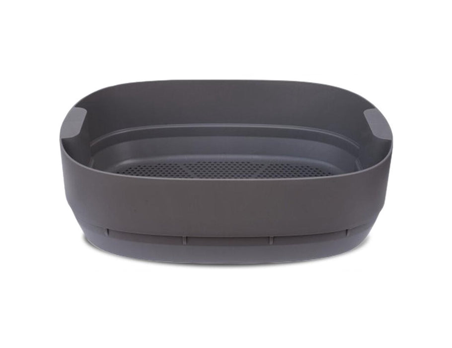 Plastia worm composter extension bin - grey