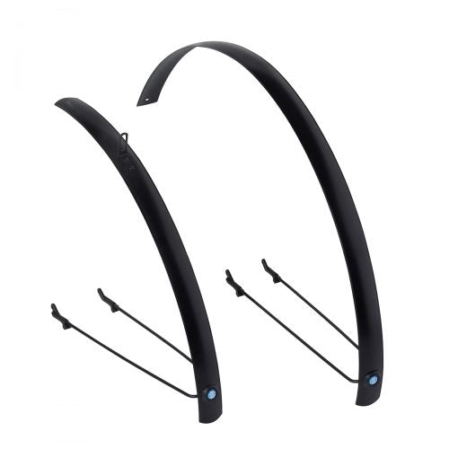Xtrabike mudguard 28 black flat aluminum