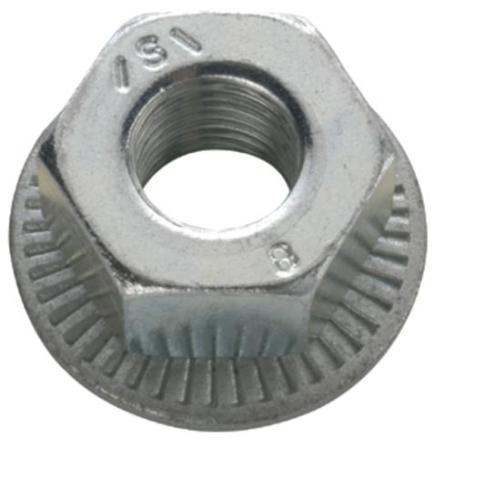 Bofix nut m8 with collar galvanized per 50
